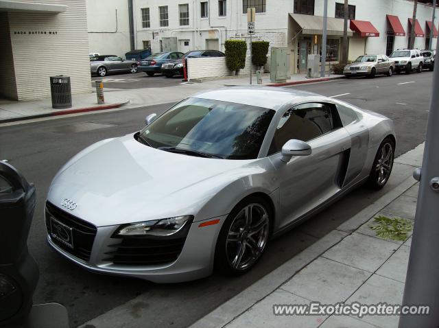 Audi R8 spotted in Beverly Hills, California