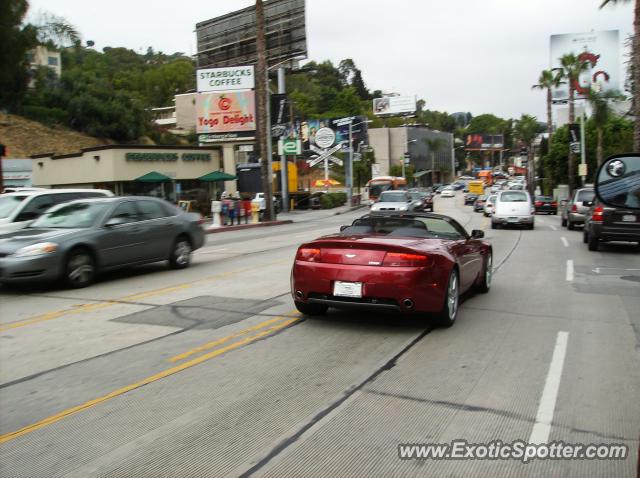 Aston Martin Vantage spotted in Hollywood, California