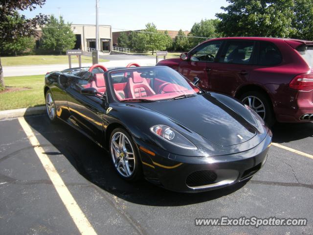 Ferrari F430 spotted in Lake Zurich, Illinois