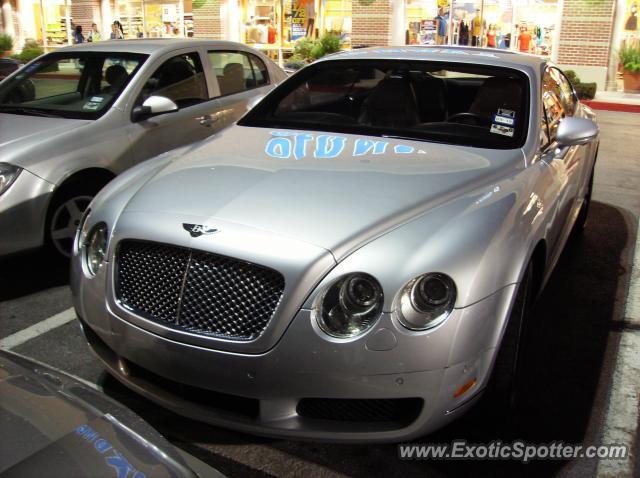 Bentley Continental spotted in Houston, Texas