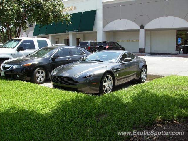 Aston Martin Vantage spotted in Houston, Texas