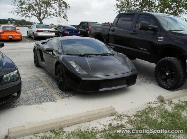 Lamborghini Gallardo spotted in Seabrook, Texas