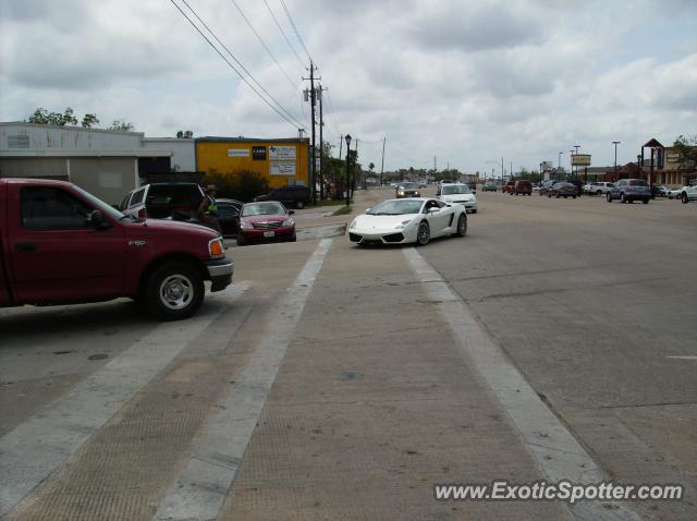 Lamborghini Gallardo spotted in Seabrook, Texas