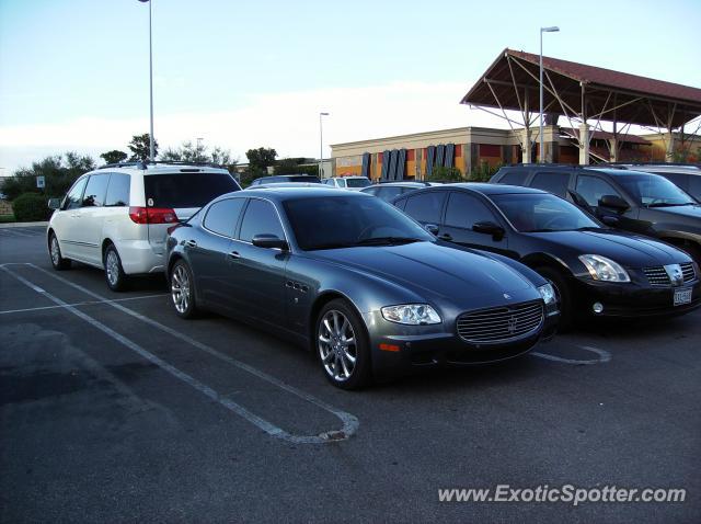 Maserati Quattroporte spotted in San Antonio, Texas