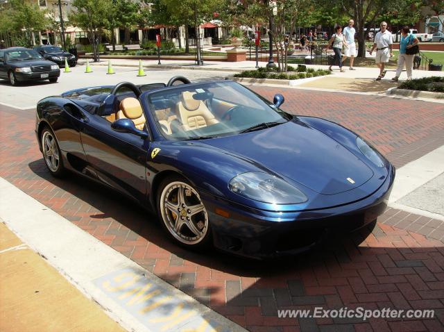 Ferrari 360 Modena spotted in The Woodlands, Texas