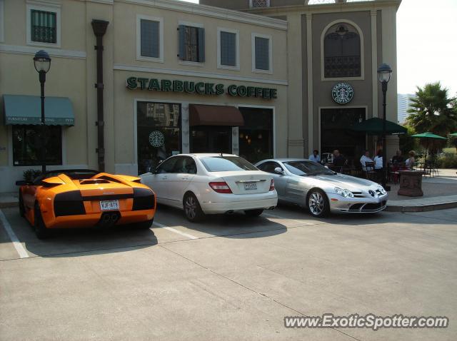 Mercedes SLR spotted in Houston, Texas