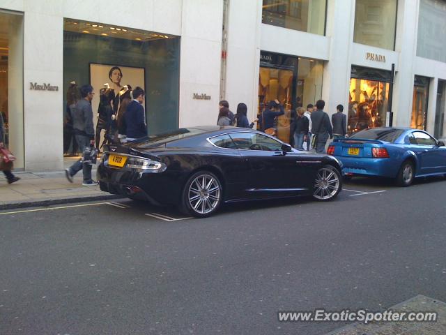 Aston Martin DBS spotted in London, United Kingdom