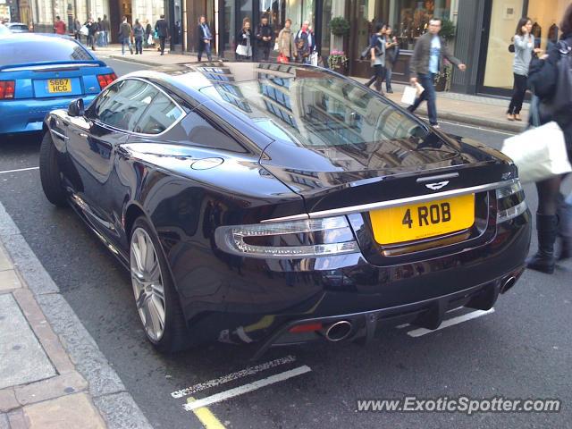 Aston Martin DBS spotted in London, United Kingdom