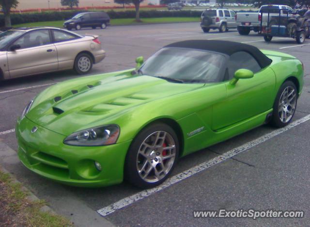 Dodge Viper spotted in Beaufort, South Carolina