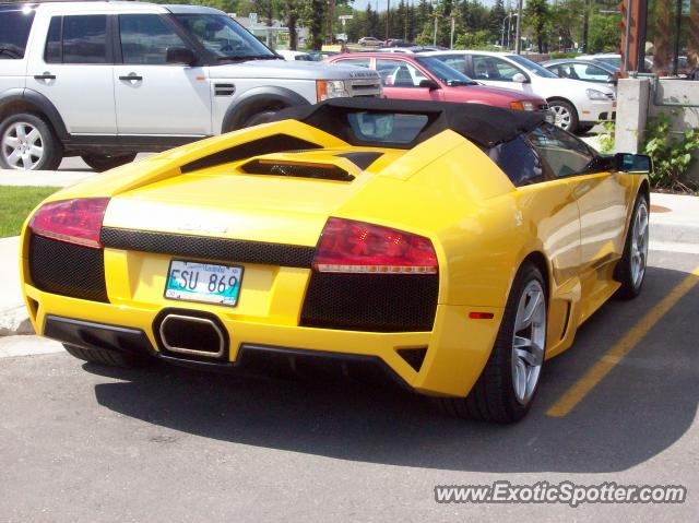 Lamborghini Murcielago spotted in Winnipeg, Canada