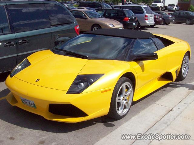 Lamborghini Murcielago spotted in Winnipeg, Canada