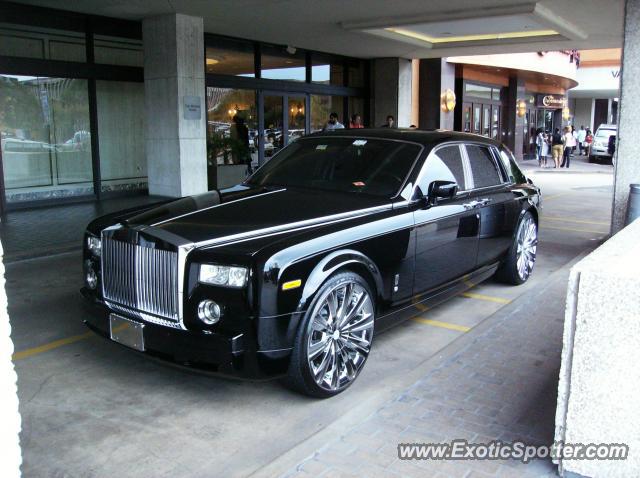 Rolls Royce Phantom spotted in Houston, Texas