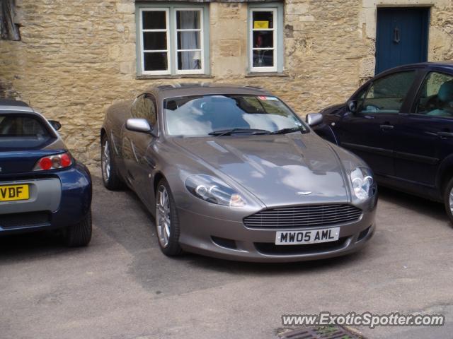 Aston Martin DB9 spotted in Lacock, United Kingdom