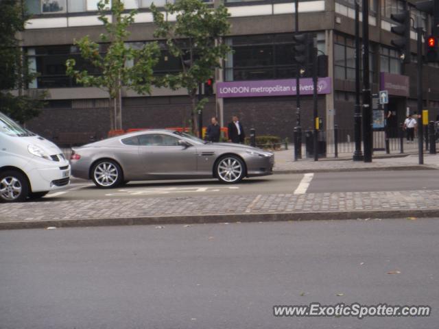 Aston Martin DB9 spotted in London, United Kingdom