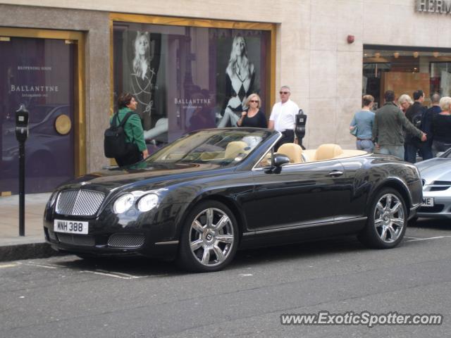 Bentley Continental spotted in London, United Kingdom