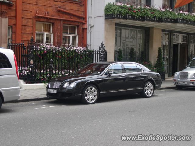 Bentley Continental spotted in London, United Kingdom