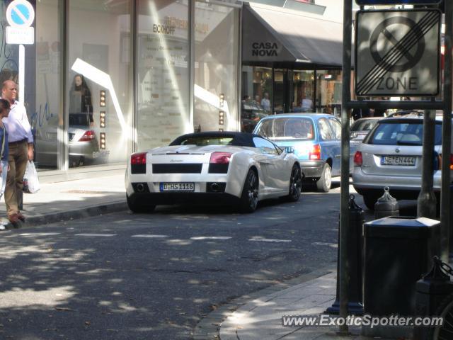 Lamborghini Gallardo spotted in Dusseldorf, Germany