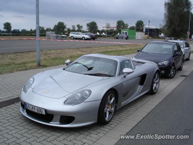 Porsche Carrera GT spotted in Oschersleben, Germany