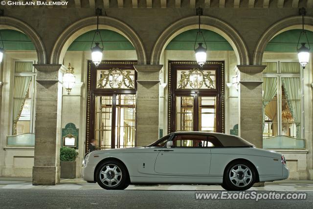 Rolls Royce Phantom spotted in Paris, France