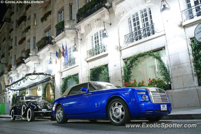 Rolls Royce Phantom spotted in Paris, France