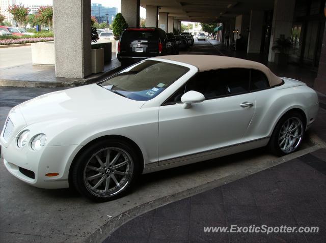 Bentley Continental spotted in Houston, Texas