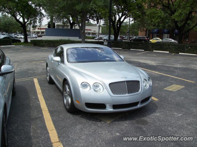 Bentley Continental spotted in Houston, Texas