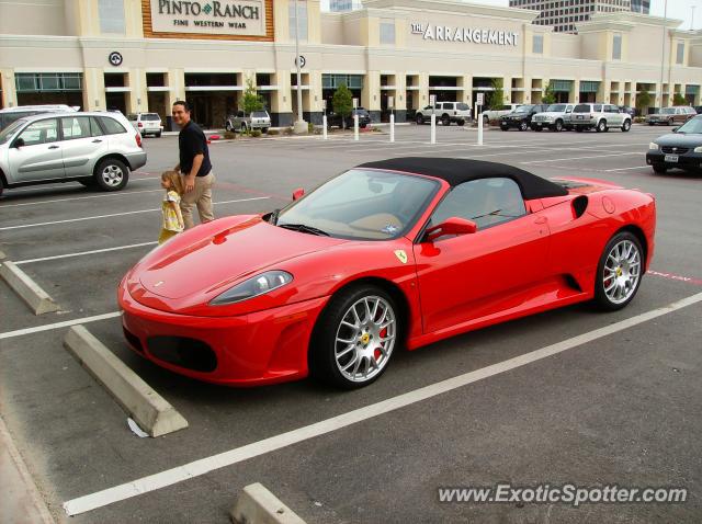 Ferrari F430 spotted in Houston, Texas