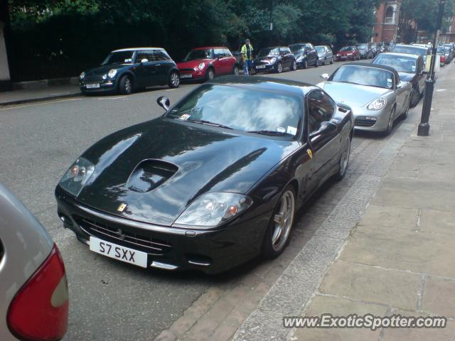 Ferrari 575M spotted in London, United Kingdom