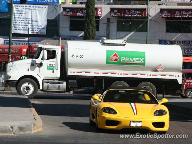 Ferrari 360 Modena spotted in Mexico City, Mexico