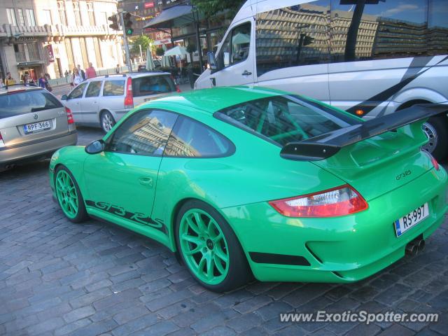 Porsche 911 GT3 spotted in Helsinki, Finland