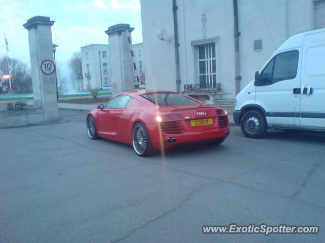 Audi R8 spotted in London, United Kingdom