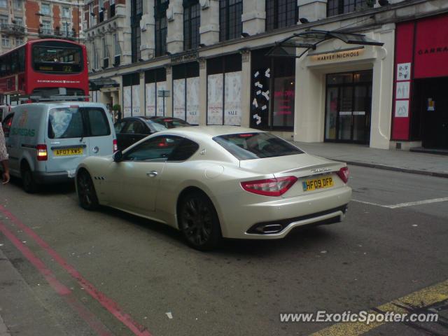 Maserati GranTurismo spotted in London, United Kingdom