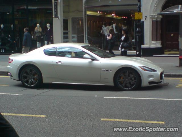 Maserati GranTurismo spotted in London, United Kingdom