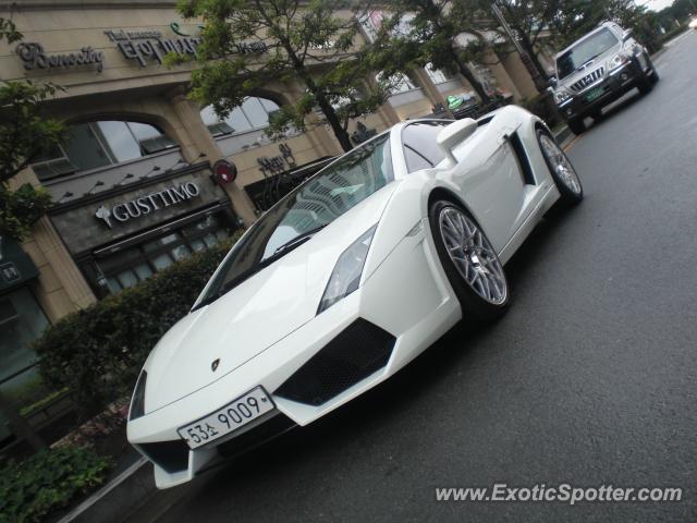 Lamborghini Gallardo spotted in Busan, South Korea