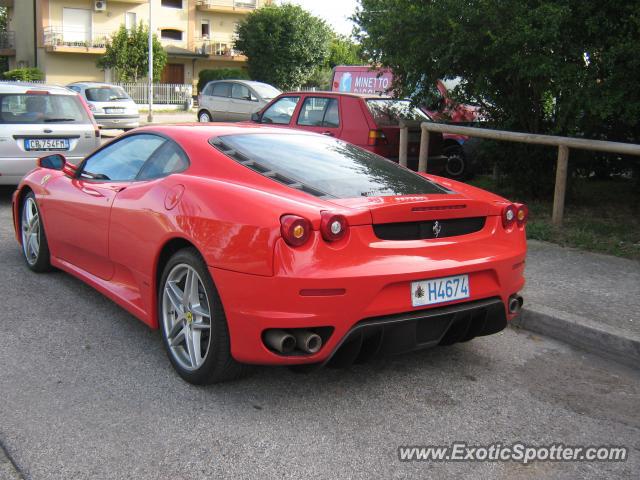 Ferrari F430 spotted in Lignano , Italy