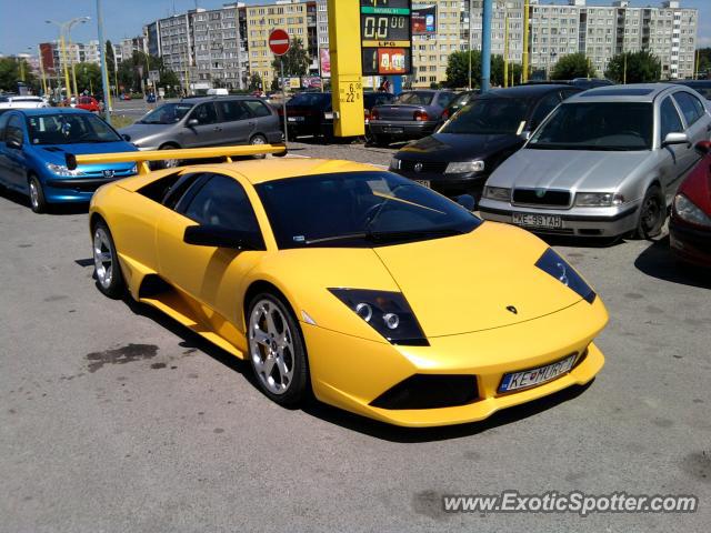 Lamborghini Murcielago spotted in Kosice, Slovakia