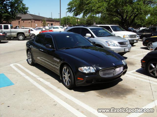 Maserati Quattroporte spotted in Houston, Texas