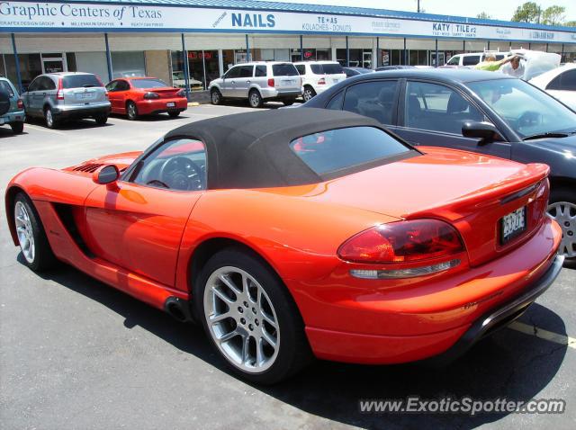 Dodge Viper spotted in Houston, Texas