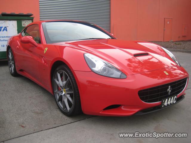 Ferrari California spotted in Melbourne, Australia