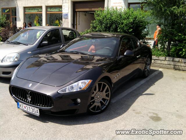 Maserati GranTurismo spotted in Kosice, Slovakia