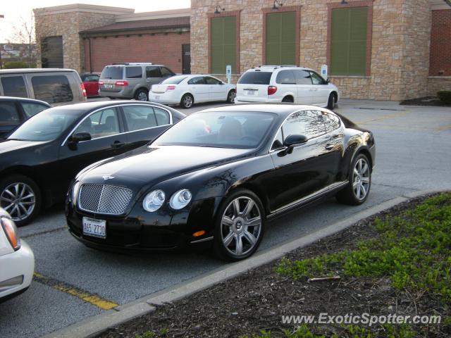 Bentley Continental spotted in Deerpark, Illinois