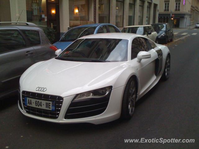 Audi R8 spotted in Lyon, France