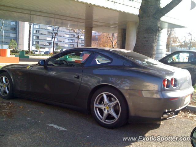 Ferrari 612 spotted in Lyon, France