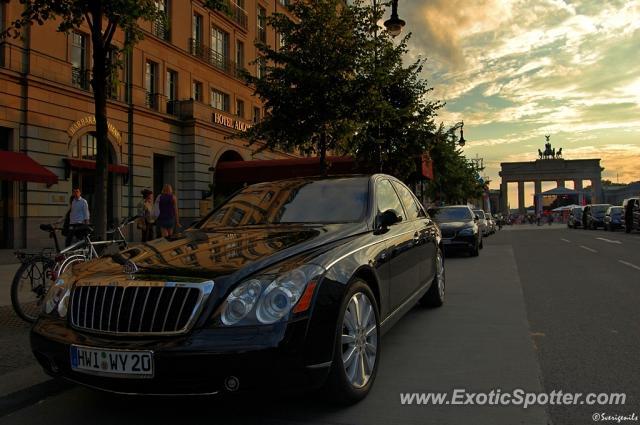 Mercedes Maybach spotted in Berlin, Germany