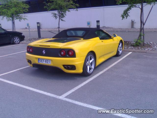 Ferrari 360 Modena spotted in Espoo, Finland