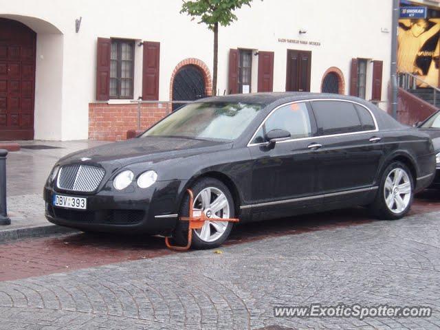 Bentley Continental spotted in Vilnius, Lithuania