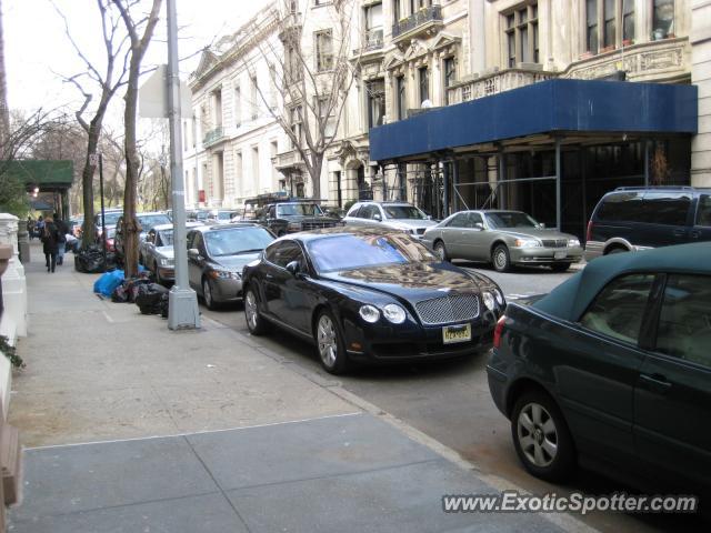 Bentley Continental spotted in Manhattan, New York