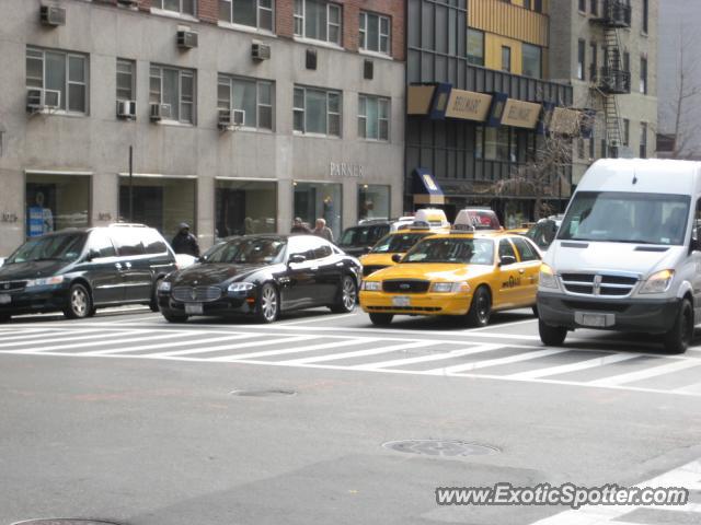 Maserati Quattroporte spotted in Manhattan, New York