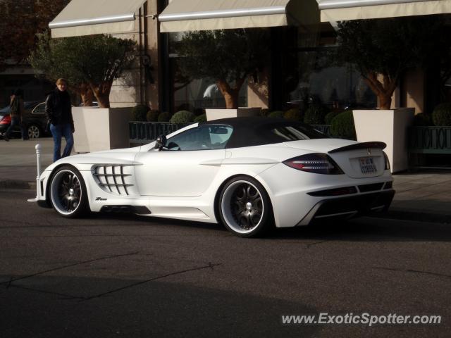 Mercedes SLR spotted in Geneva, Switzerland