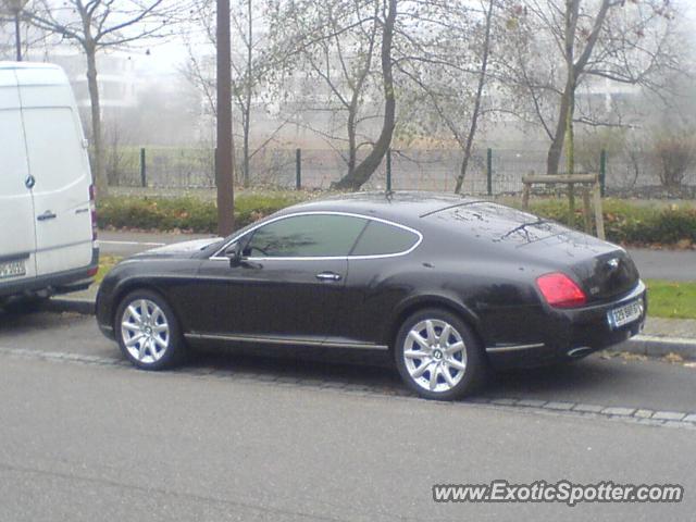 Bentley Continental spotted in Strasbourg, France